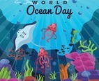 World Ocean Day Concept
