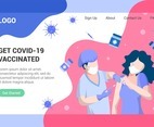 Get Covid 19 Vaccinated Landing Page