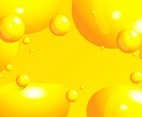 3D Yellow Rolling Ball