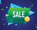 Sale Banner Gradient with Discount Promote