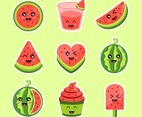 Cute Watermelon Sticker