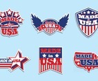 Made In USA Sticker Collection