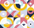 Abstract Shape Geometric Background