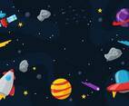 Colourful Space Background