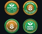 Non GMO badge collection