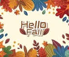 Hello Fall Season Background
