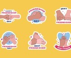 Hand Gesture Friendship Sticker Collection