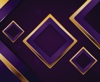 Luxury Purple and Gold Background