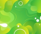 Abstract Gradient Green Background