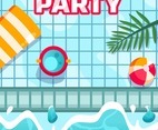 Summer Pool Party Poster