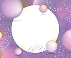 Abstract Pastel Purple Background Template