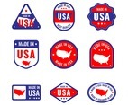 Made in USA Badge Collection