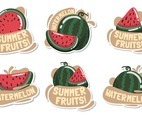 Summer Fruits Watermelon Sticker Collections