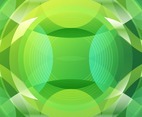 Creative Geometric Circle Green Gradient