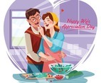 Happy Wife Appreciation Day Concept