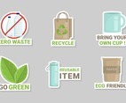 Zero Waste Sticker Collection