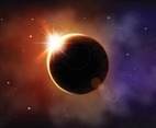 Solar Eclipse Concept