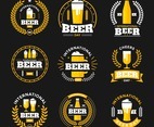 International Beer Day Badge Set