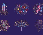 Collection of Firework and Firecracker Icons