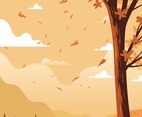 Landscape in Autumn Concept