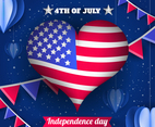 USA Independence Day Background Template