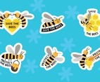 Honey Bee Protection Sticker Set