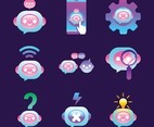 Collection of Chatbot Icons