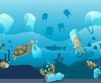 Plastic Garbage Impact in Ocean