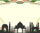 India Independence Day Background Template