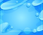 Bubbly Blue Flow Background