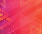 Abstract Triangle Geometric Background