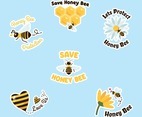 Honey Bee Campaign Sticker