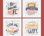 Wife Appreciation Greeting Card  Collection