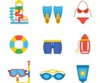 Set of Swimming Icons