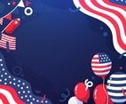 American Independence Day Background