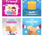 Friendship Day Appreciation Card Set