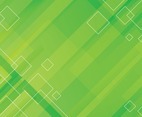 Square Geometric Green Color Background