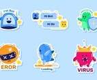 Chatbot Service Emotion Sticker Set