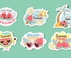 Summer Fruit Sticker Collection