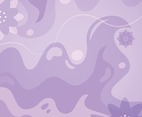 Wavy Soft Purple Background