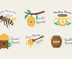 Honey Bee Protection Activism Sticker Set