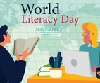 World Literacy Day Concept
