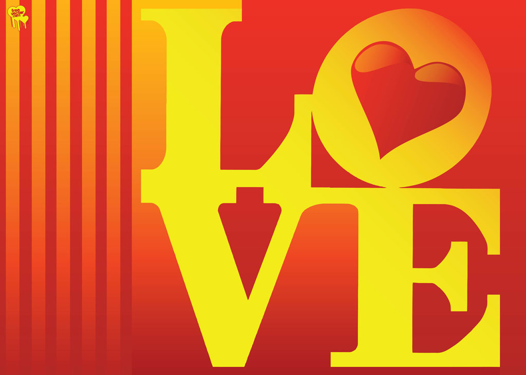 Download Love Card Vector Design Vector Art & Graphics | freevector.com