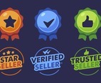 Trusted Verified Badge Label Collection