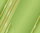 Gradient Geometric Green Background with Gold Highlights Composition