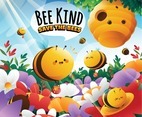 Honey Bee Protection with Cute Bees Concept