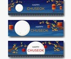 Chuseok Mid Autumn Festival Banner