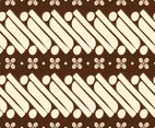 Batik Parang Seamless Pattern