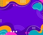 Colorful Fluid Abstract Background