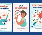 Covid 19 Vaccine Banner Set